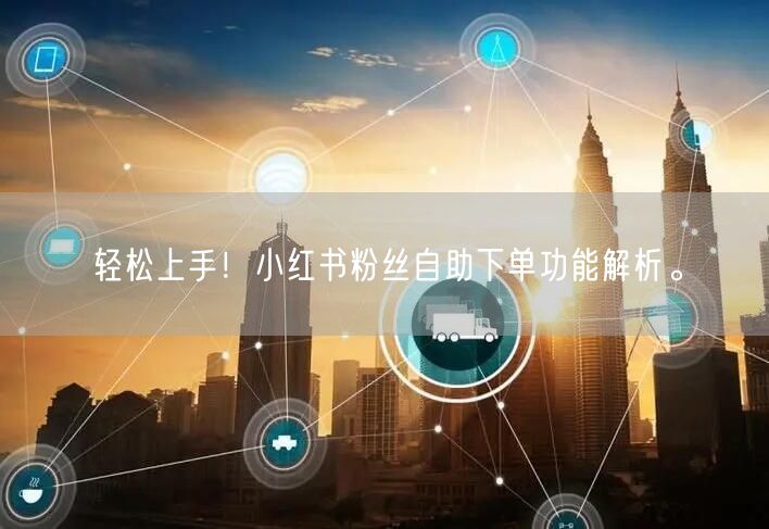 轻松上手！小红书粉丝自助下单功能解析。