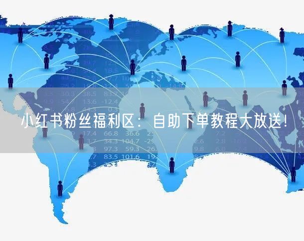 小红书粉丝福利区：自助下单教程大放送！