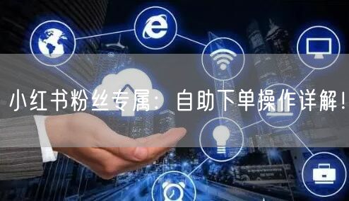 小红书粉丝专属：自助下单操作详解！