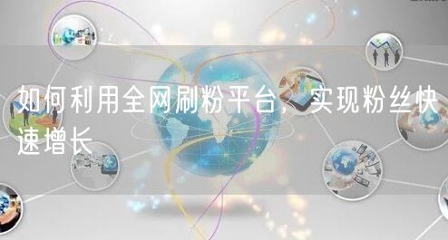 如何利用全网刷粉平台，实现粉丝快速增长