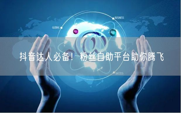 抖音达人必备！粉丝自助平台助你腾飞