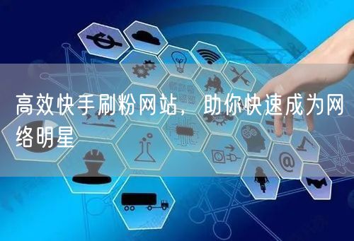 高效快手刷粉网站，助你快速成为网络明星