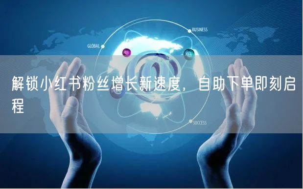 解锁小红书粉丝增长新速度，自助下单即刻启程
