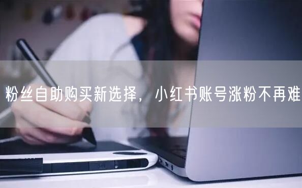粉丝自助购买新选择，小红书账号涨粉不再难
