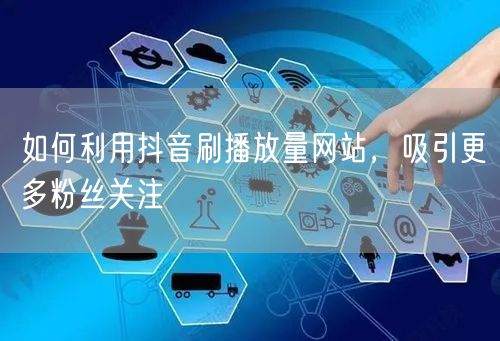 如何利用抖音刷播放量网站，吸引更多粉丝关注