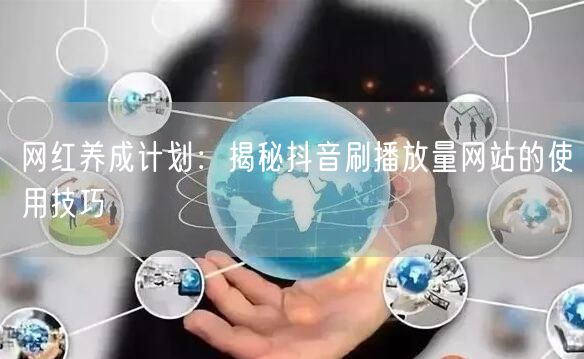 网红养成计划：揭秘抖音刷播放量网站的使用技巧