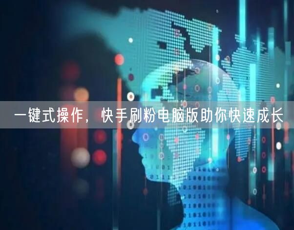 一键式操作，快手刷粉电脑版助你快速成长