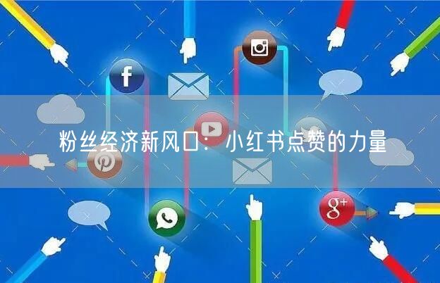 粉丝经济新风口：小红书点赞的力量