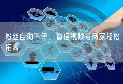粉丝自助下单，微信视频号商家轻松拓客