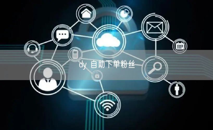 dy 自助下单粉丝