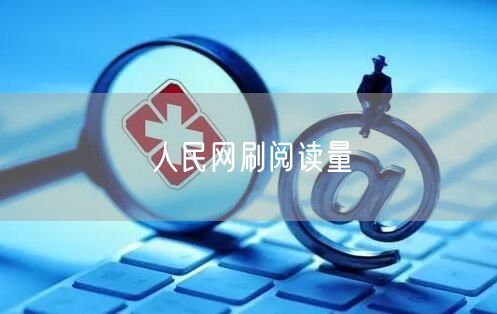 人民网刷阅读量
