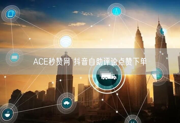 ACE秒赞网 抖音自助评论点赞下单
