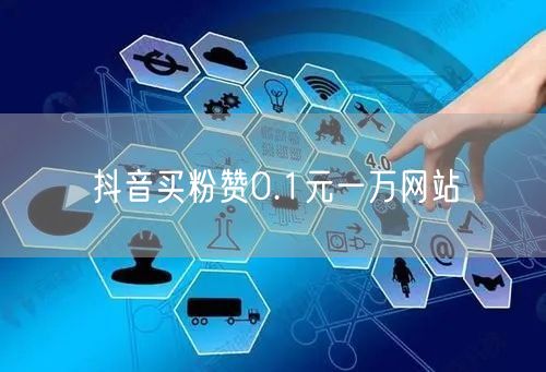 抖音买粉赞0.1元一万网站